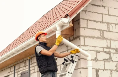 Pose et remplacement de gouttières à Taller